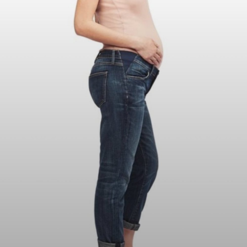 Maternity Current Elliot Hatch Boyfriend Jean